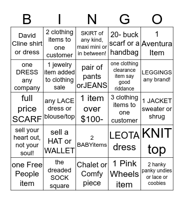 Snow to the Eskimos Bingo  Bingo Card