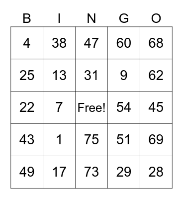 PCBingo_358690 Bingo Card