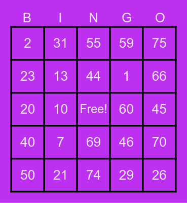PCBingo_354819 Bingo Card