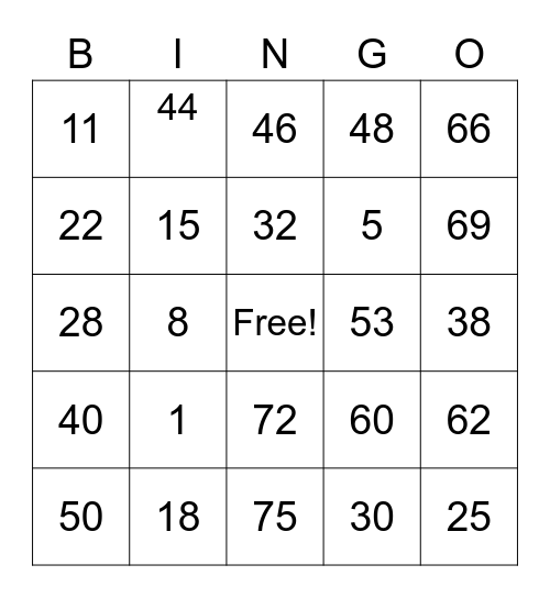 PCBingo_355848 Bingo Card