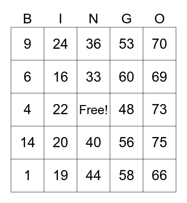 PCBingo_360846 Bingo Card