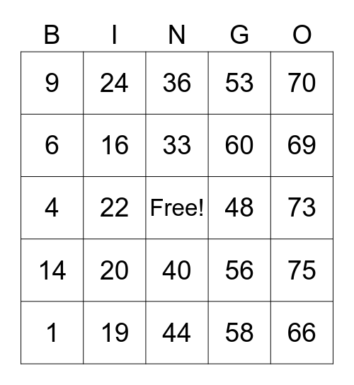 PCBingo_360846 Bingo Card