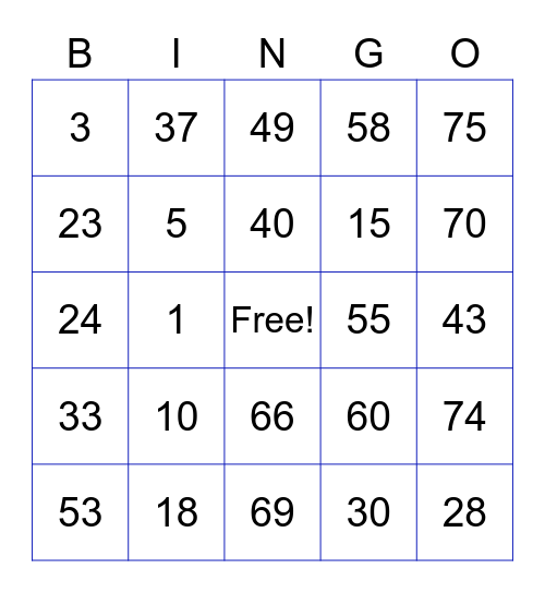 PCBingo_360845 Bingo Card