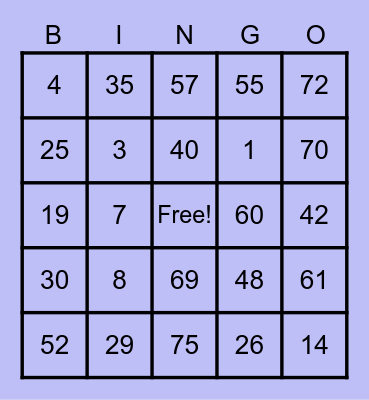 PCBingo_359889 Bingo Card