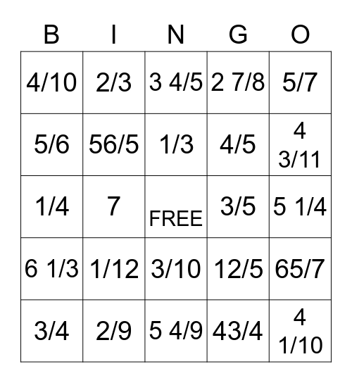 Melina's Bingo !!!!!!! Bingo Card