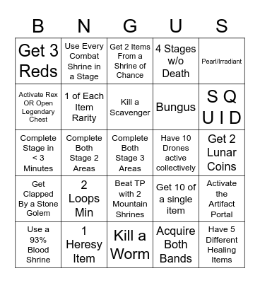 SCUFFED ROR2 BINGO V3 Bingo Card