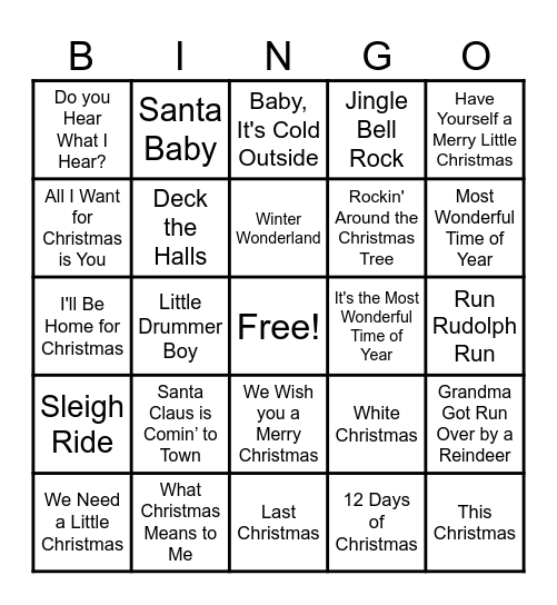 Student Affairs Winter Gathering 2024 Bingo Card