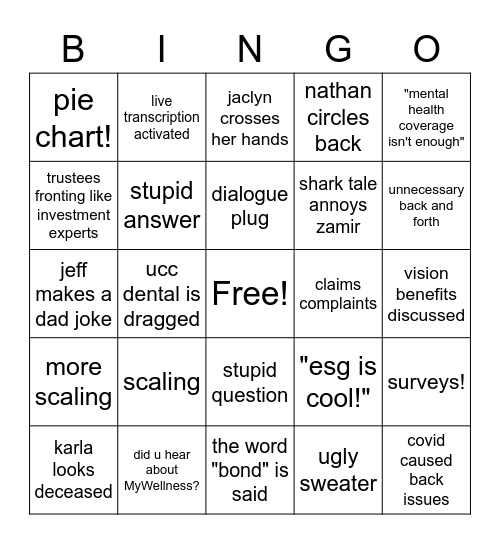purplecare bingo Card