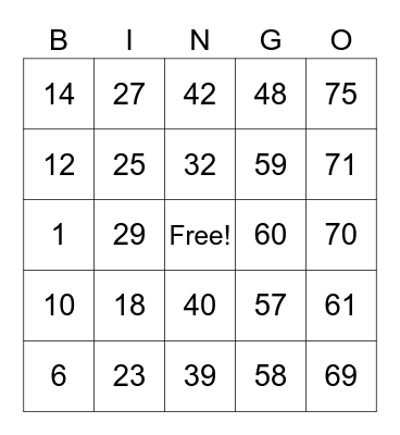 PCBINGO_359348 Bingo Card