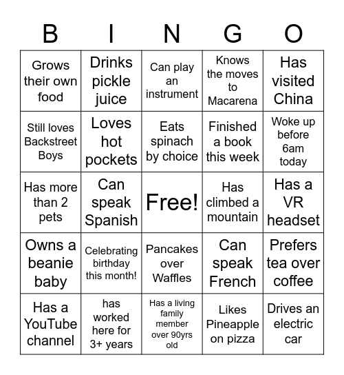 Atlanta CIC BINGO! Bingo Card