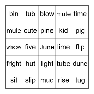 seedbed b1 l1l2 Bingo Card