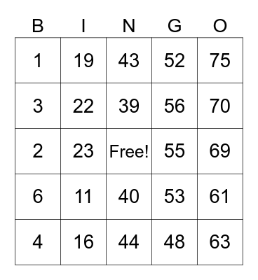 PCBingo_356038 Bingo Card