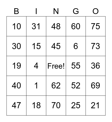 PCBINGO_349406 Bingo Card