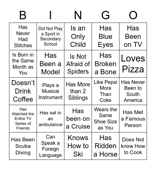 Business Change Management Bingo Card