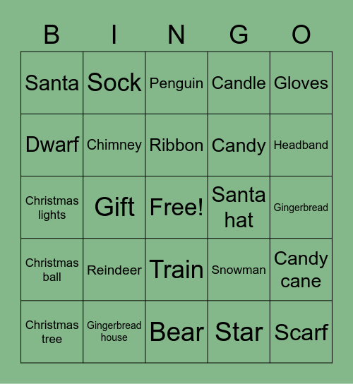 Merrie Love Lanzarrote Bingo Card