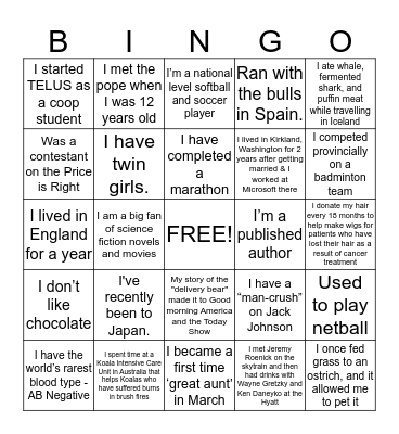 Home Solutions Offsite 2015 BINGO!  Bingo Card