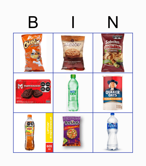 Lotería Navideña!!! Bingo Card