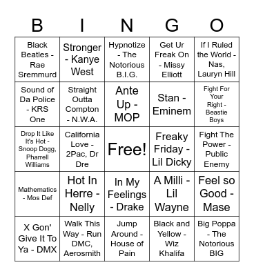 KAMEL'S BDAY BINGO Card