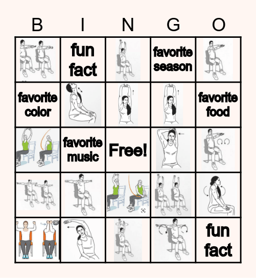 Find & Move Bingo Card