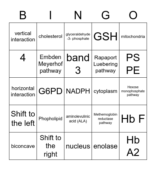 The story of RBC part I Bingo Card