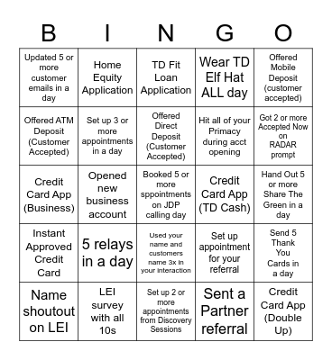 Pawtucketville Platform Bingo Card