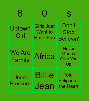 Hood Bingo!!! Bingo Card