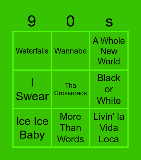 Hood Bingo!!! Bingo Card