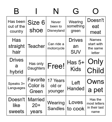 Hosanna City Women's Conference 2021 Bingo Card