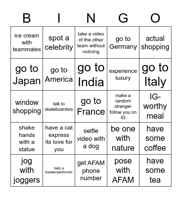 GRADUATING SA 2022 Bingo Card