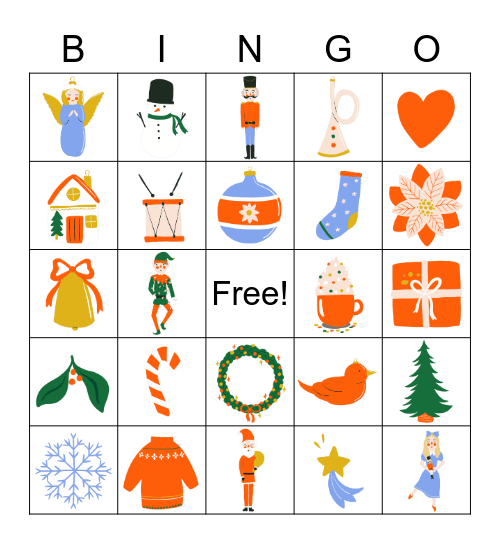 Christmas Bingo Card