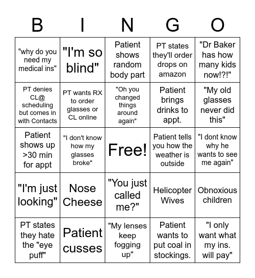 office phrases word bingo