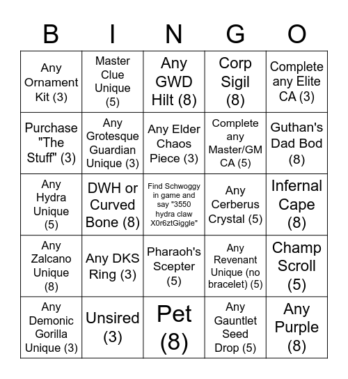 Merry Bingo-Mas Bingo Card