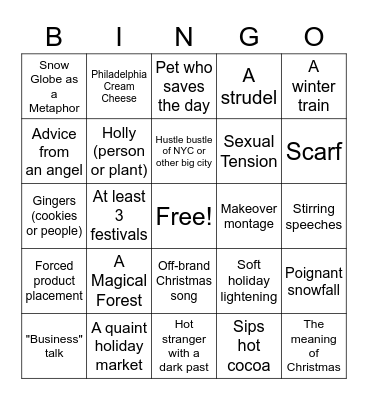 Clusterfunke Bingo Card