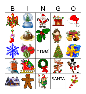 XMAS Bingo Card