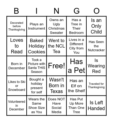 Find the Ticktocker Who.. Bingo Card