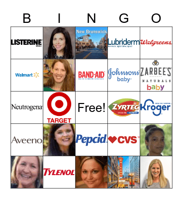 J&J End of Year Bingo Card