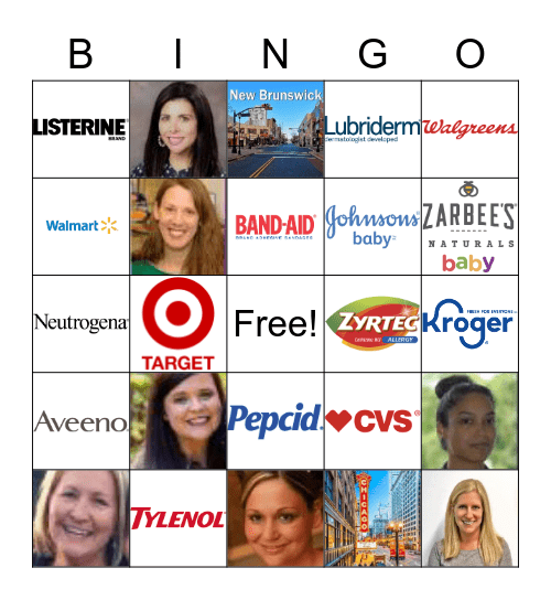 J&J End of Year Bingo Card