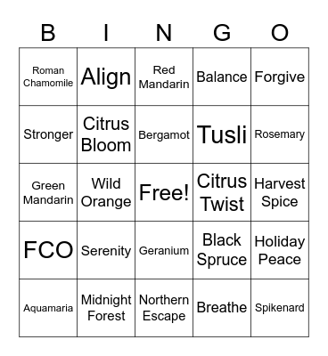 Remedyblends Tribe 2021 Bingo Card