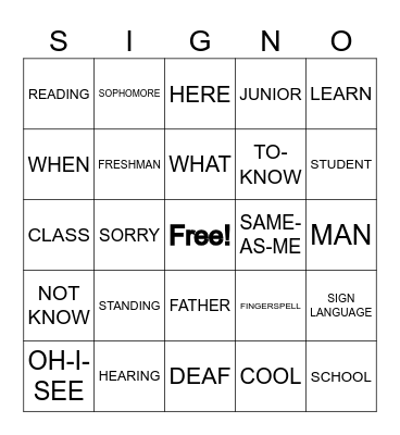 PLI Canvas Unit 2 Bingo Card