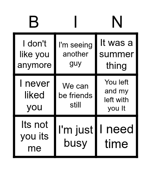 Sinefia me pithanotita na vre3i Bingo Card