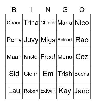 FSD 3 Kids-Saya Bingo Bonanza Bingo Card