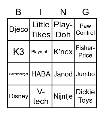 4. SKID - Als een kind zo blij! Bingo Card