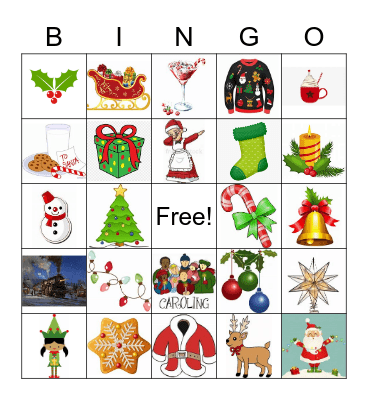 Christmas Bingo Card