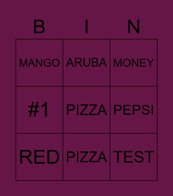 RESPI/GASTRO BINGO Card