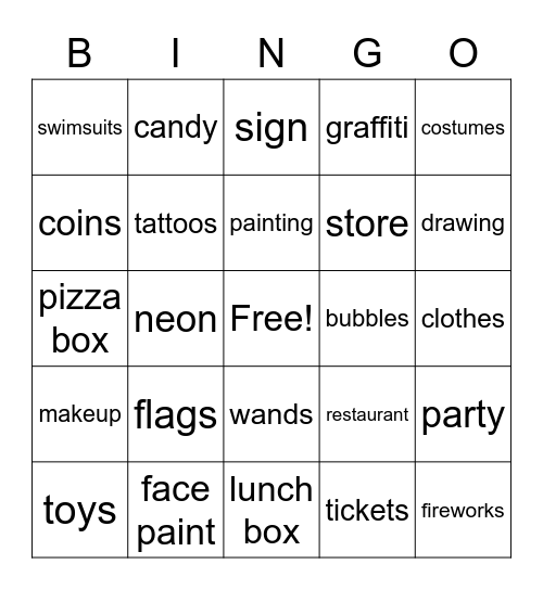Ringers Unstoppable Bingo Card