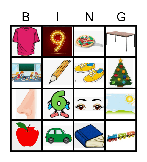 Hello!!! Bingo Card