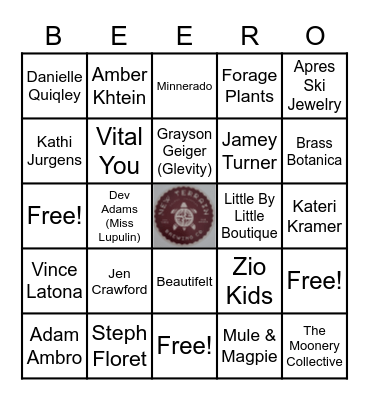 NEW TERRAIN HOLIDAY MARKET Bingo Card