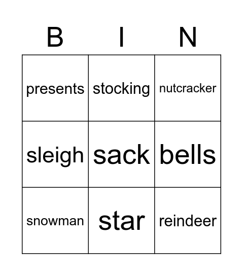 Auf Kurs Christmas Bingo Card