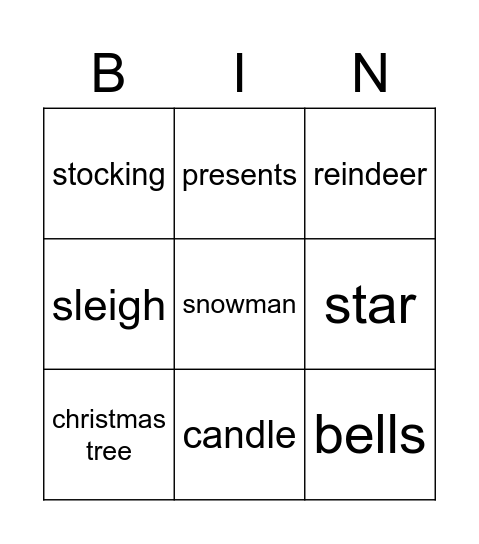 Auf Kurs Christmas Bingo Card