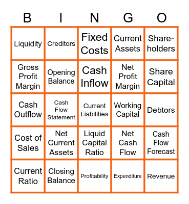 Enterprise Bingo Card